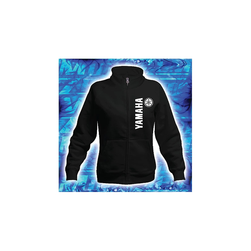 Damen Sweatshirt mit Yamaha 3 Motiv Ausverkauf