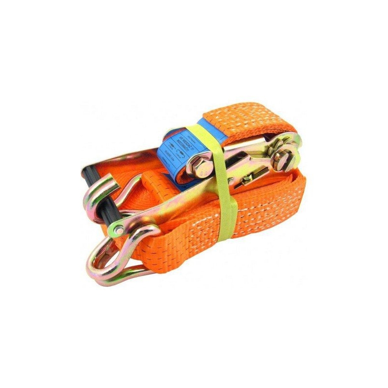 Spanngurt mit Ratsche und Haken 5 t, 6 m