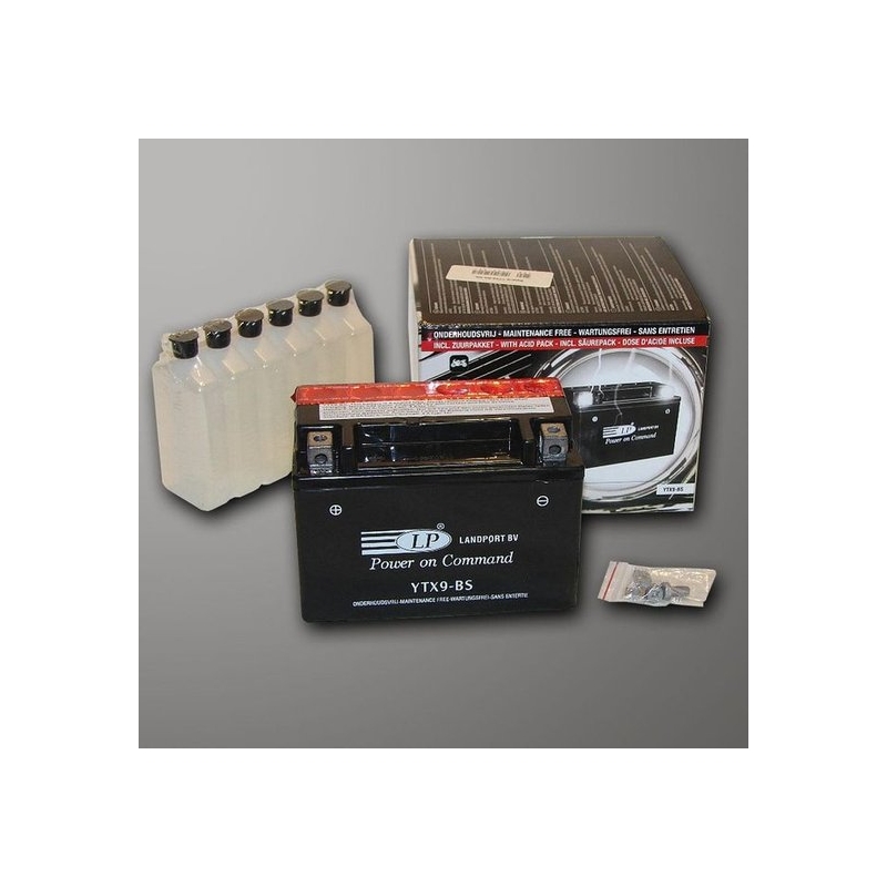 Landport YTX9-BS wartungsfreie Batterie, 12V 8Ah