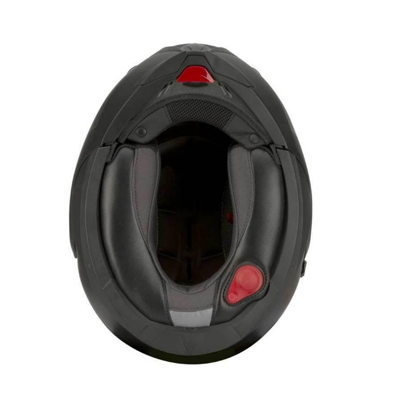 Motorradhelm Klappbar Scorpion EXO-910 schwarz glänzend Ausverkauf