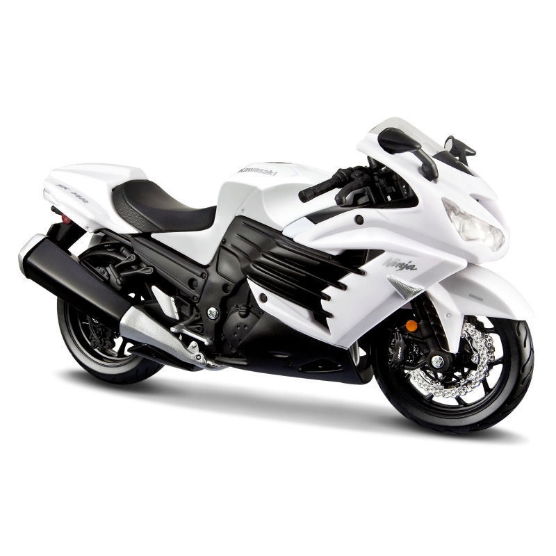 Modell des Maisto Kawasaki Ninja ZX-14R Motorrads