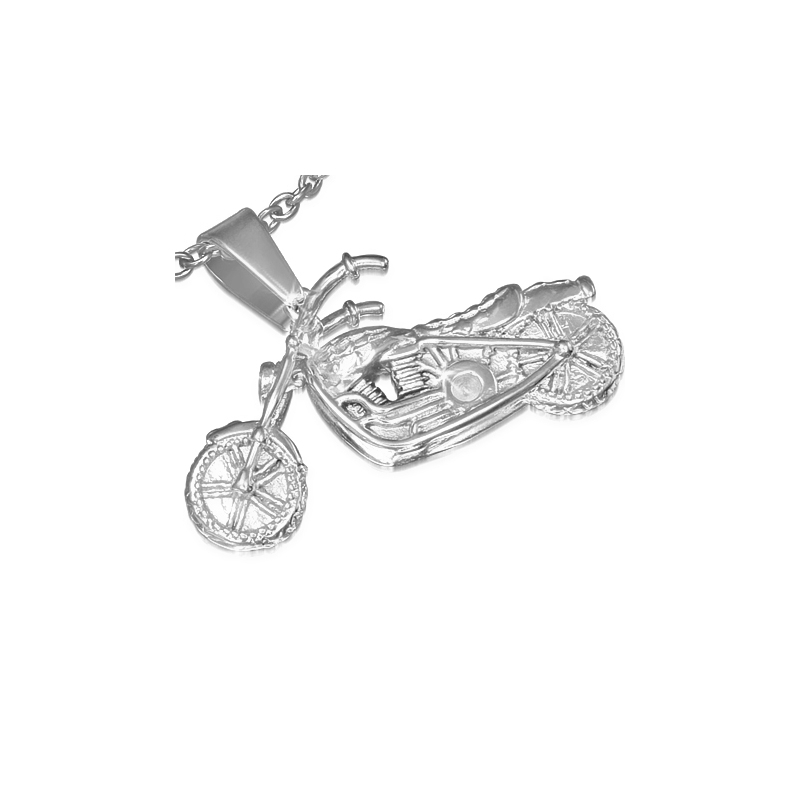 Motorrad-Anhänger aus Chirurgenstahl