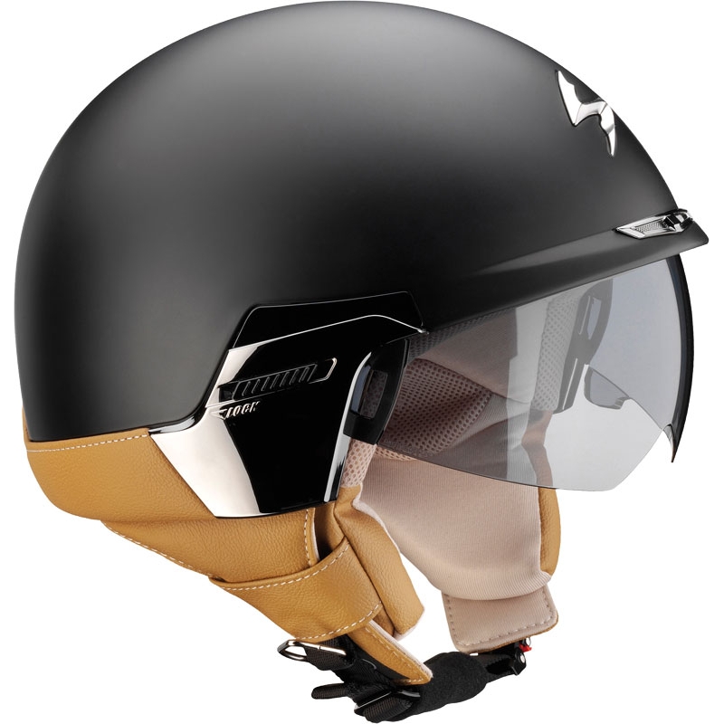 Motorradhelm Scorpion EXO-100 Padova II schwarz matt Ausverkauf