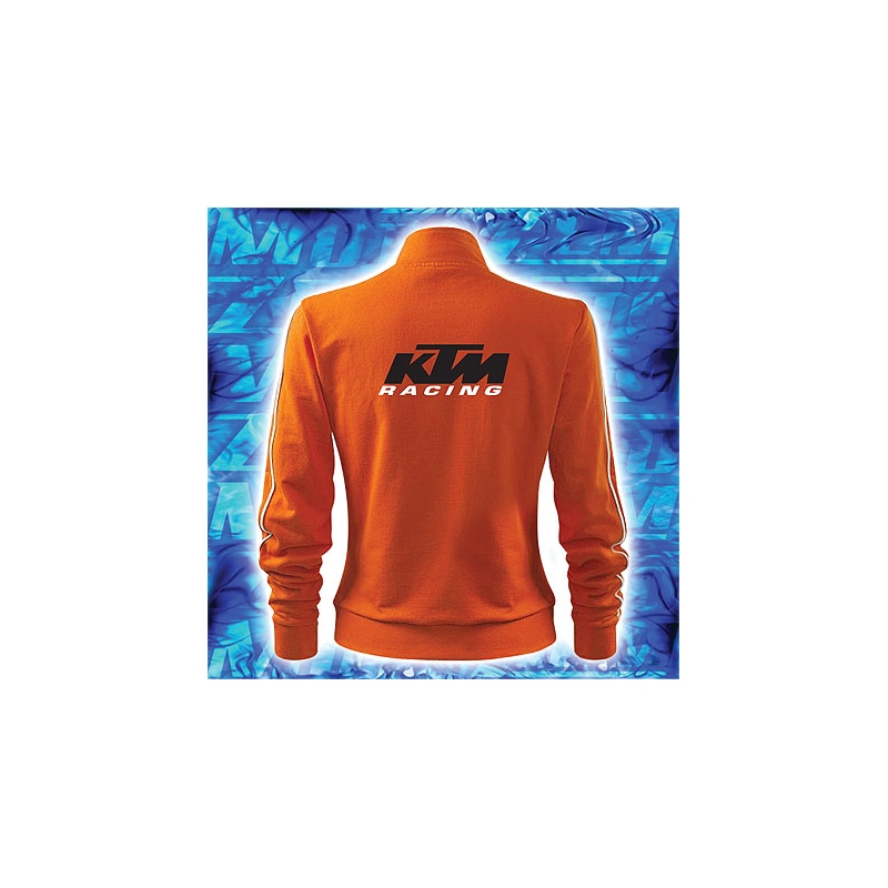 Damen Sweatshirt mit KTM Motiv orange Ausverkauf