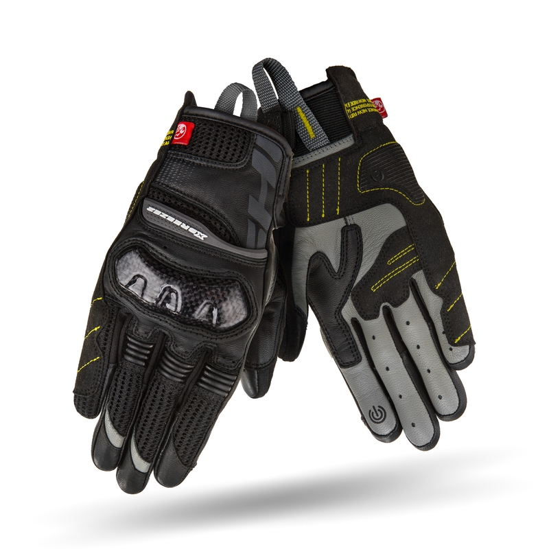 Shima X-Breeze 2 schwarz-graue Motorradhandschuhe für Damen