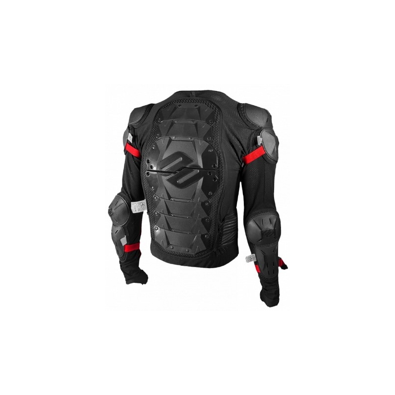 Shot Optimal Black and Red Body Protector Ausverkauf