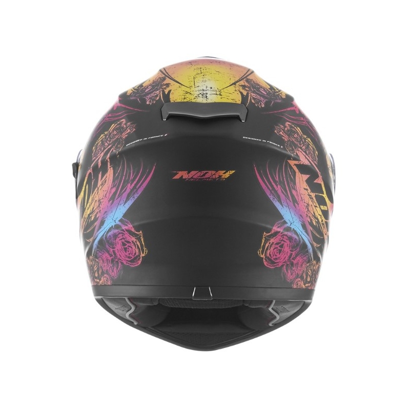 Integral Motorradhelm NOX N918 Kero schwarz und rosa