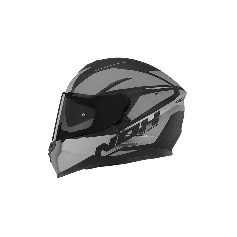 Integral Motorradhelm NOX N302 Strabus schwarz-silber