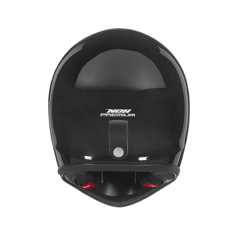 Motorradhelm NOX PREMIUM Seventy schwarz glänzend