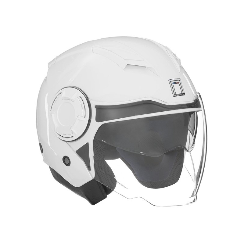 Offener Helm NOX PREMIUM Booster weiß