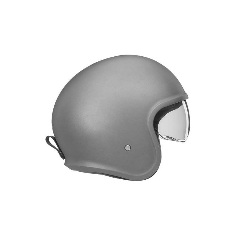 Offener Motorradhelm NOX PREMIUM Next silber matt Ausverkauf