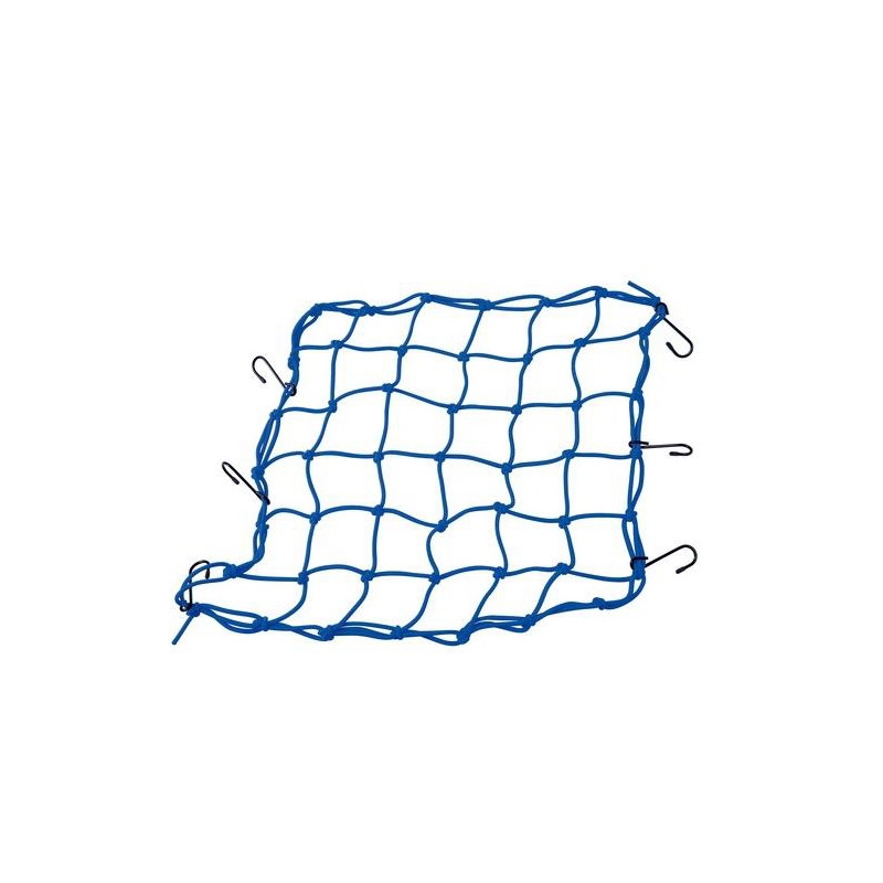 Motorradnetz - Spinne - blau