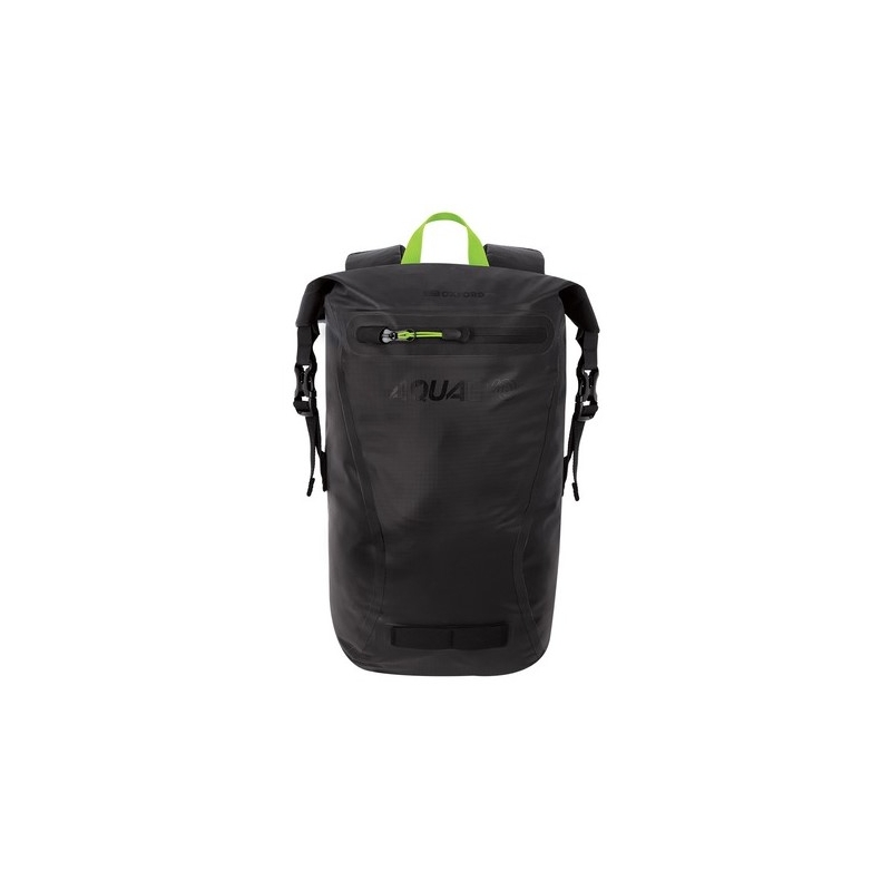 Wasserdichter Rucksack Oxford AQUA EVO schwarz-fluo gelb 12 l