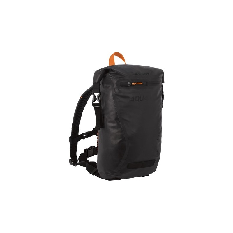 Wasserdichter Rucksack Oxford AQUA EVO schwarz-orange 22 l