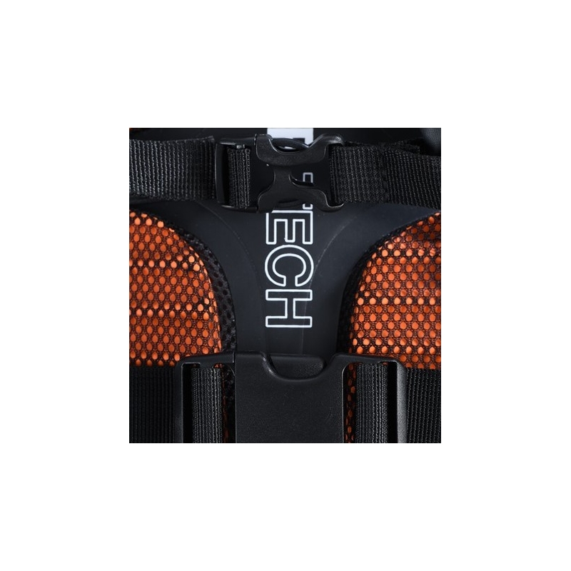 Wasserdichter Rucksack Oxford AQUA EVO schwarz-orange 22 l