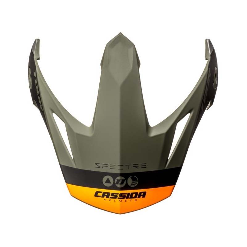 Cassida Tour 1.1 Spectre Helmvisier schwarz-grau-grün-fluo orange
