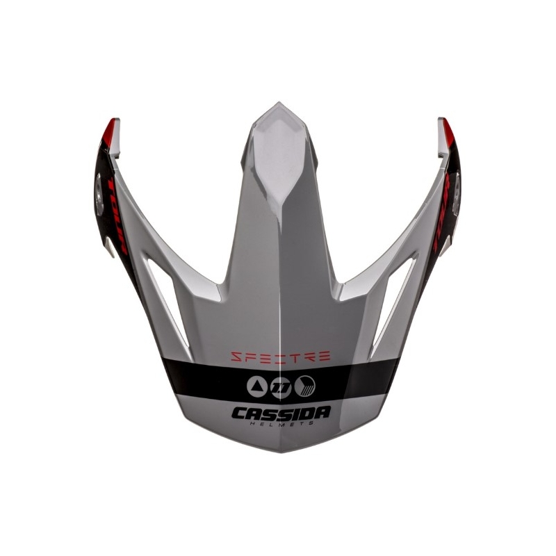 Cassida Tour 1.1 Spectre Helmvisier schwarz-grau-rot