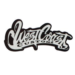 West Coast Customs-Aufkleber