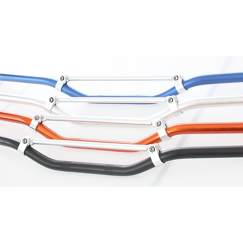 Moto řídítka Cross/enduro s hrazdou oranžová