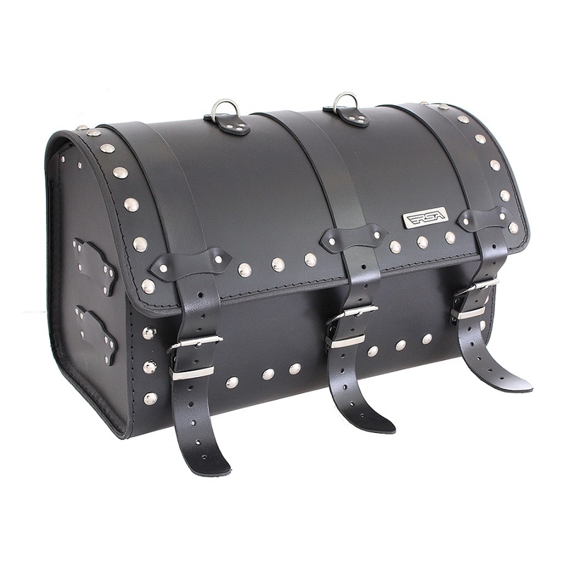 Chopper RSA-13B Motorradkoffer aus Leder zu verkaufen Ausverkauf