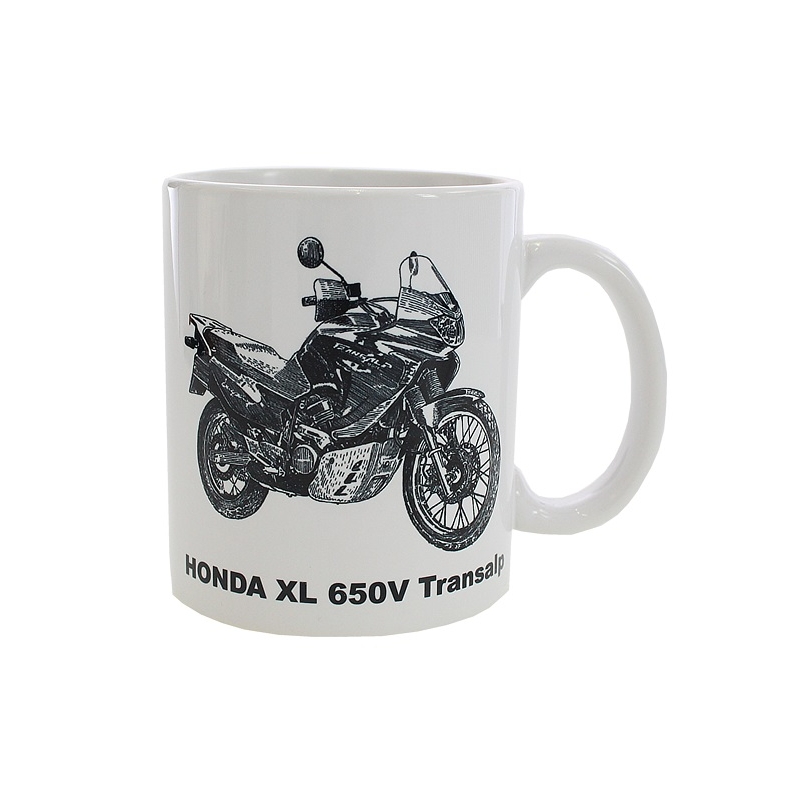Tasse bedruckt mit Honda XL 650V Transalp