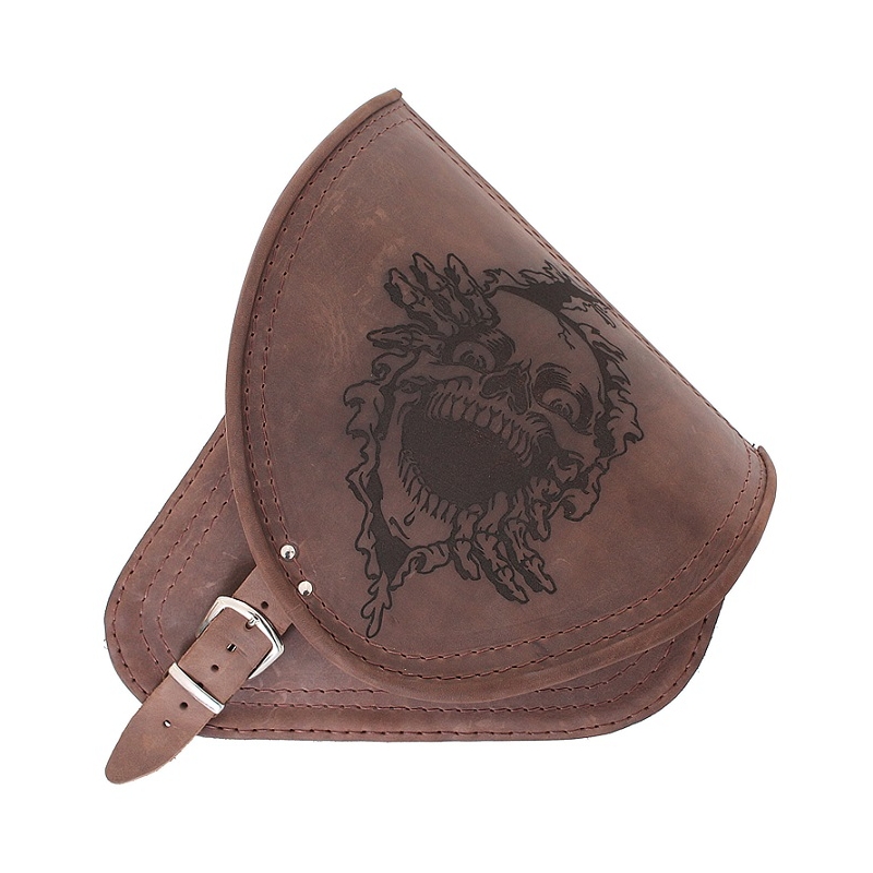 HD Softail RSA-54 braun Leder Motorradtasche zu verkaufen Ausverkauf