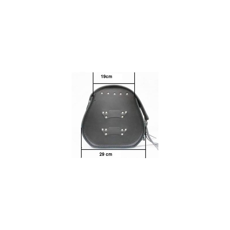 Chopper RSA-9B Motorradkoffer aus Leder