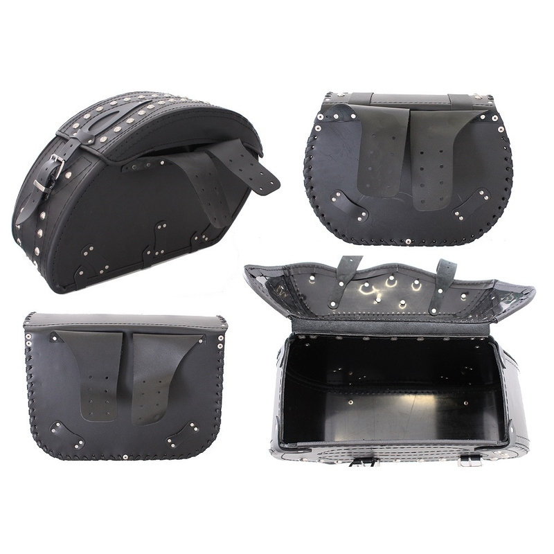 Chopper RSA-15B Motorradtaschen aus Leder