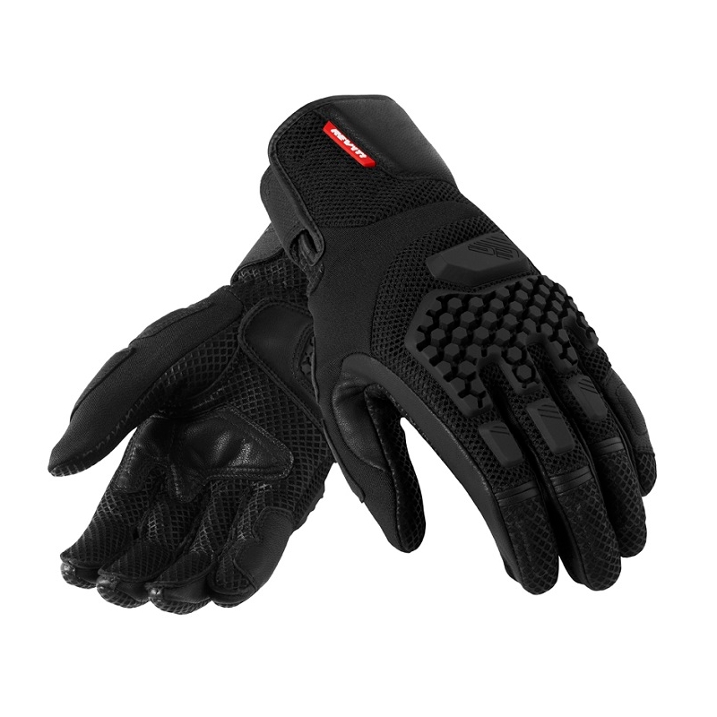 Revit Sand Pro Motorradhandschuhe Schwarz Ausverkauf