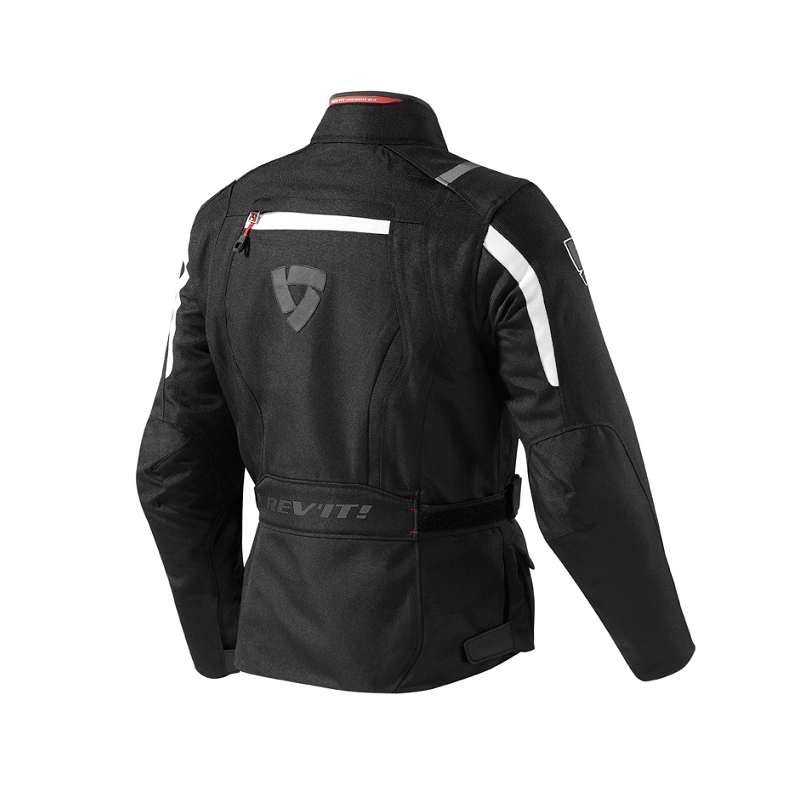 Revit Voltiac Damen Motorradjacke Schwarz/Weiß Ausverkauf