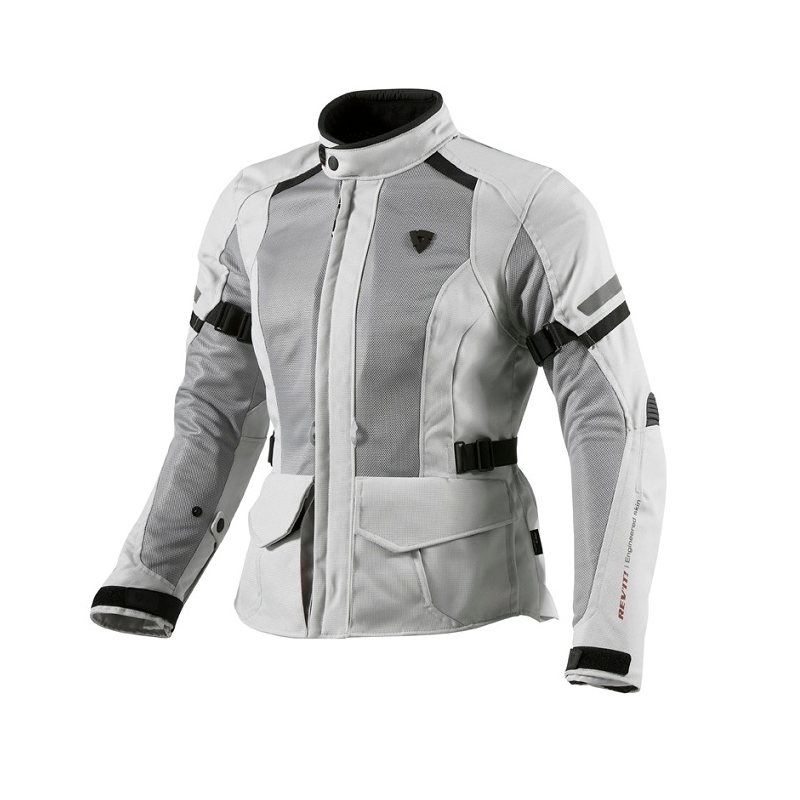 Revit Levante Motorradjacke Damen Silber Ausverkauf