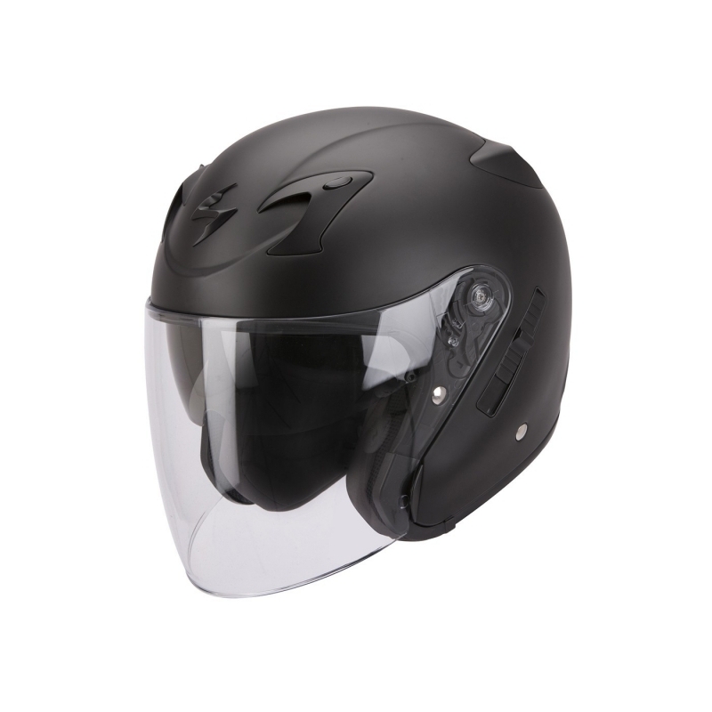 Motorradhelm Scorpion EXO-220 schwarz matt Ausverkauf