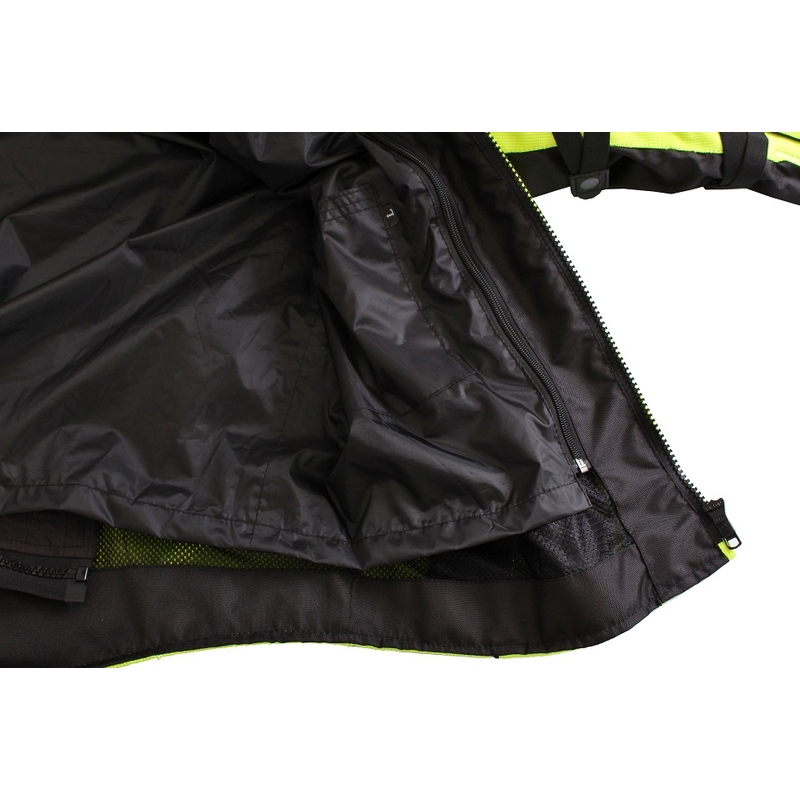 RSA Airforce schwarz-fluo gelb Motorradjacke Ausverkauf