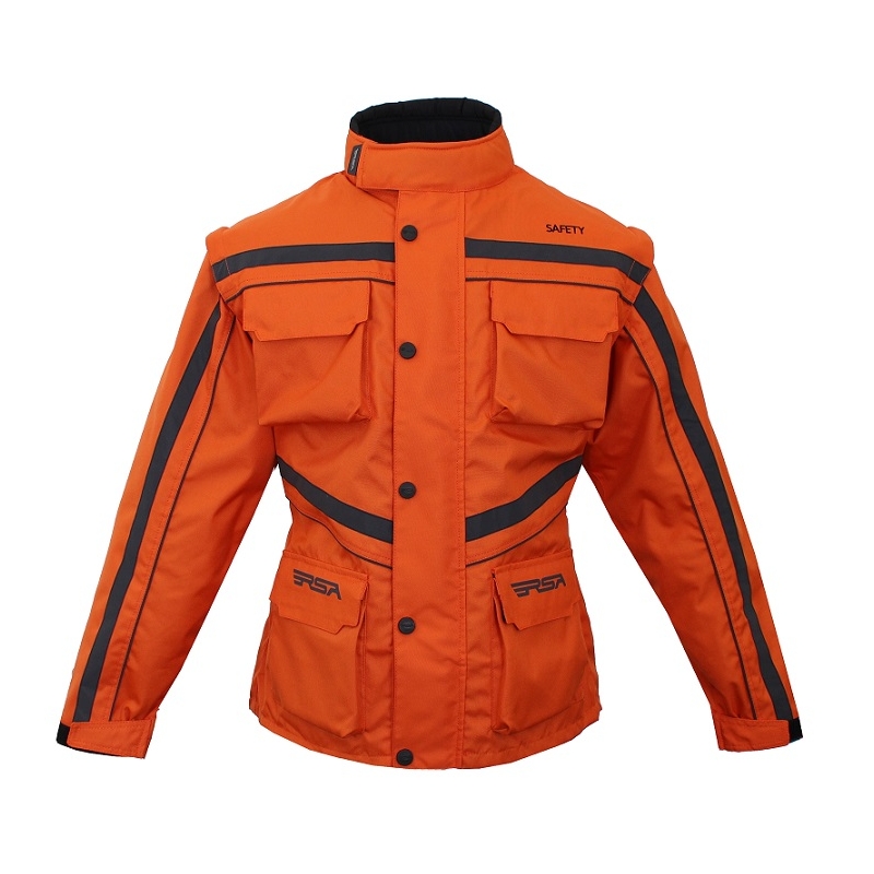 Motorradjacke RSA Safety orange Ausverkauf