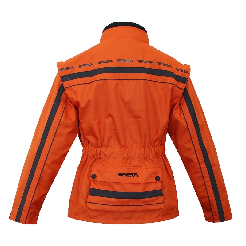 Motorradjacke RSA Safety orange Ausverkauf
