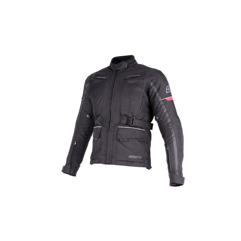 Damen Motorradjacke Ozone Madame Schwarz Ausverkauf
