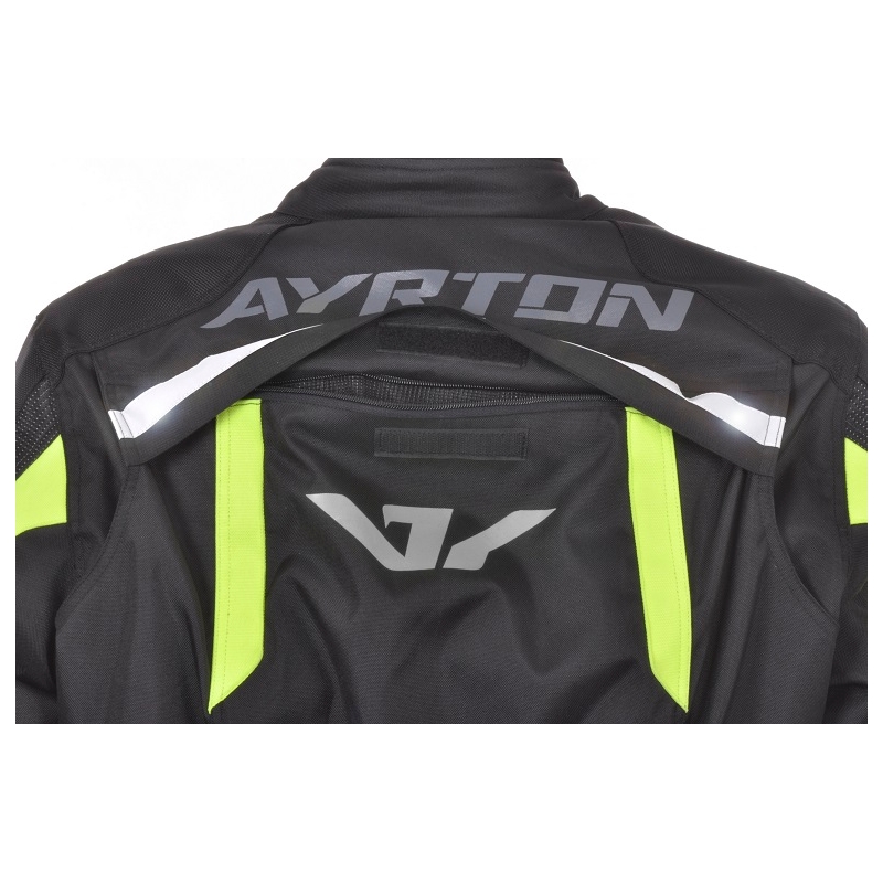 Ayrton Adventure schwarz-fluorgelbe Motorradjacke Ausverkauf