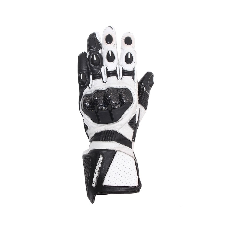Rebelhorn Sprint Schwarz/Weiß Motorradhandschuhe