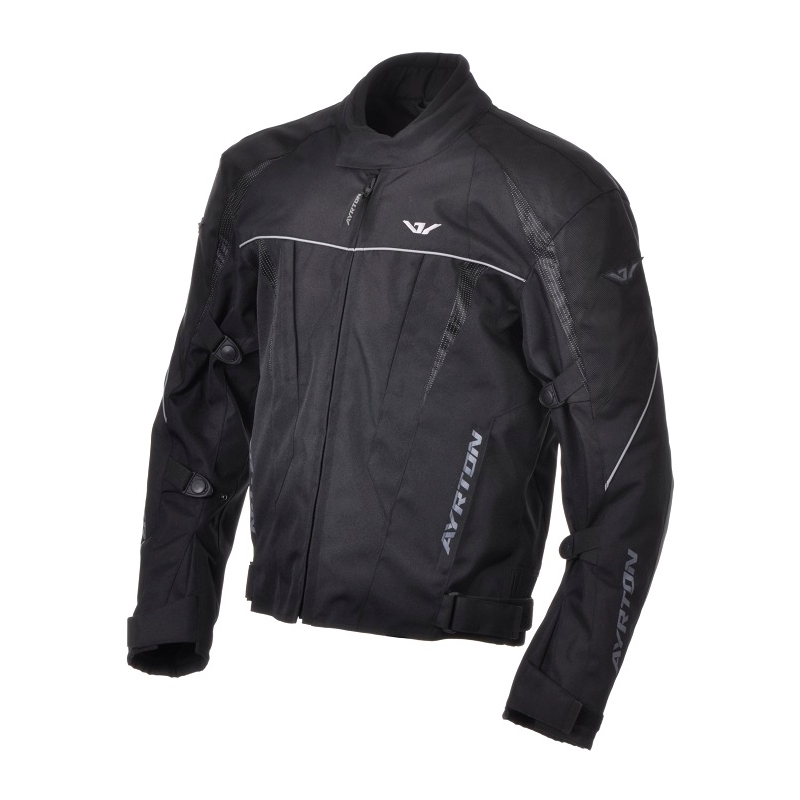 Ayrton Stunt Black Motorradjacke Ausverkauf