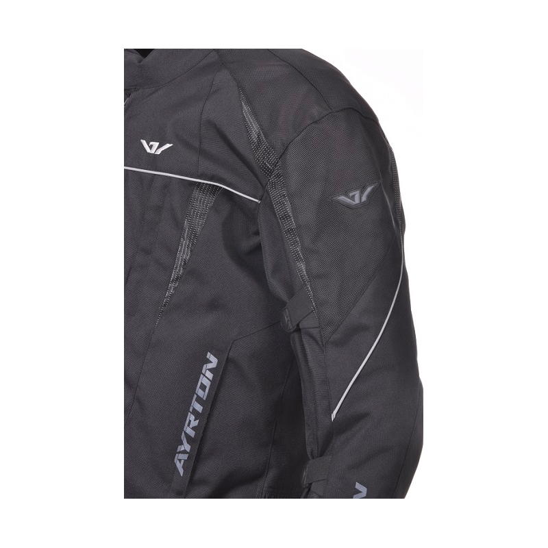 Ayrton Stunt Black Motorradjacke Ausverkauf