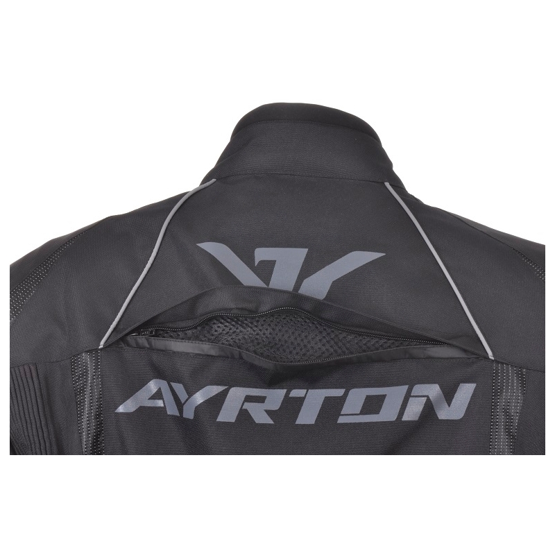 Ayrton Stunt Black Motorradjacke Ausverkauf