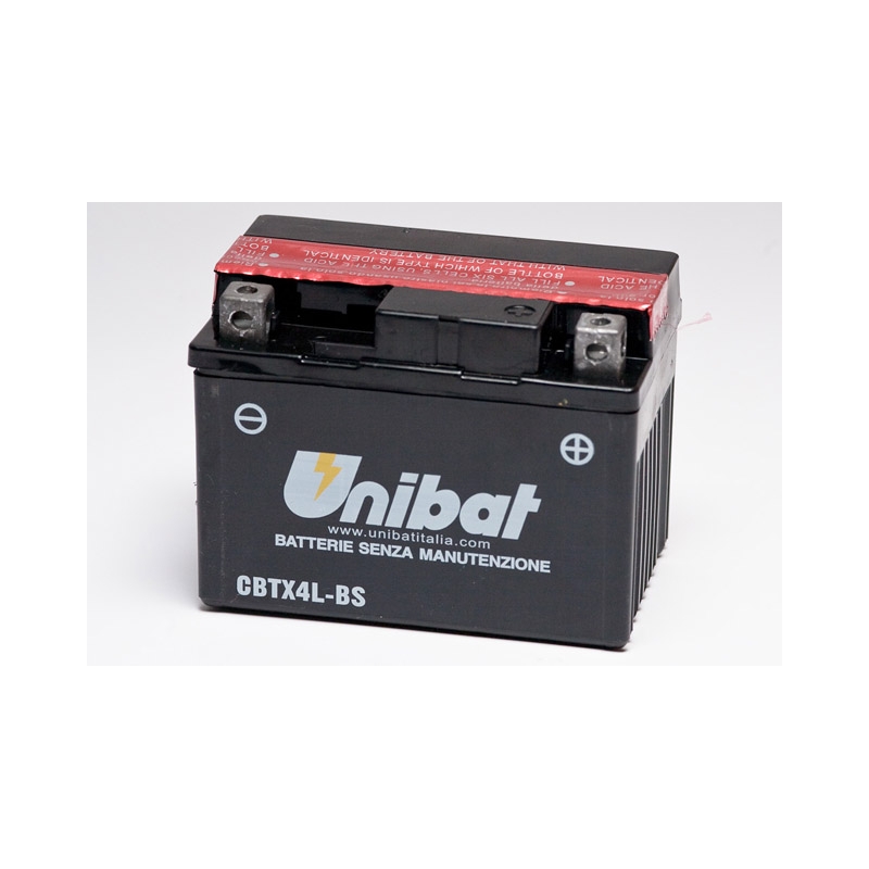 Unibat CBTX4L-BS wartungsfreie Batterie, 12V 3Ah