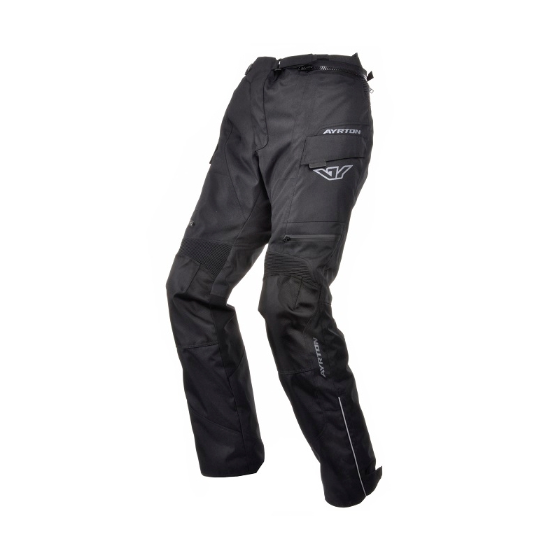 Ayrton Rally Schwarz Cropped Motorradhosen Ausverkauf